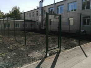 3D заборы для школы 15 метров фото в Власихе