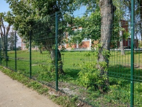3D заборы для школы 90 метров фото в Власихе