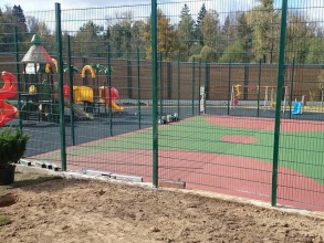 Забор на детскую площадку 50 метров фото в Власихе